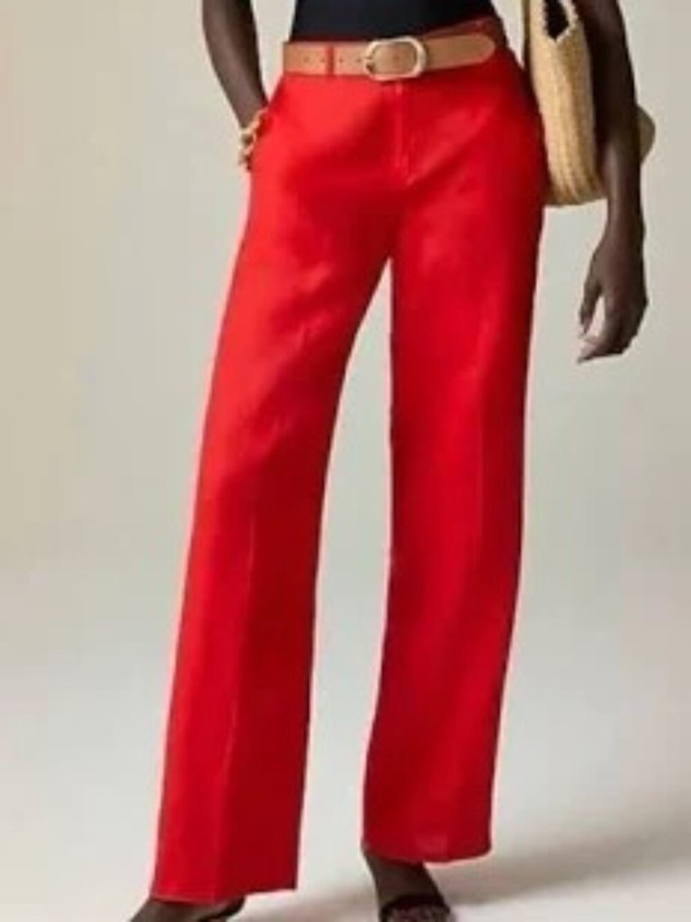 J. Crew Harbor linen pants NWT